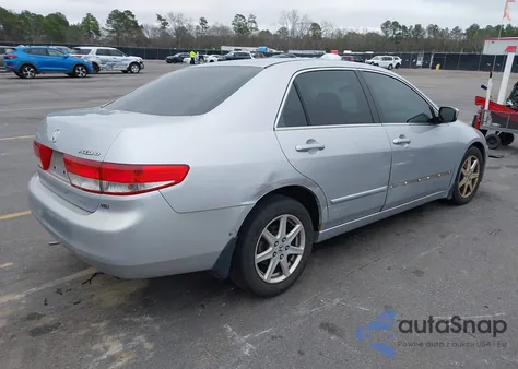 2003 Honda Accord Ex from USA, damaged, VIN 1HGCM66563A043135